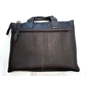 Rosme barna bőr laptoptáska 14"