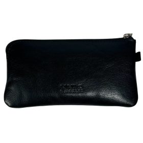 Rialto női fekete bőr kulcstartó