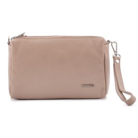 Rialto fekete női bőr válltáska, levehető pántos 26 x 19 x 9 cm