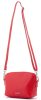 Rialto olasz piros női bőr oldaltáska, crossbody 21 × 15 × 6,5 cm