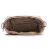 Rialto olasz piros női bőr oldaltáska, crossbody 21 × 15 × 6,5 cm