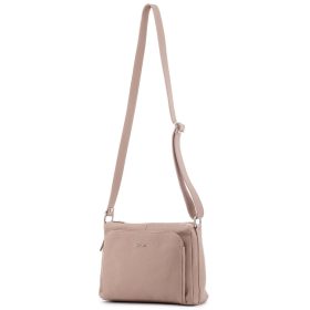 Rialto fekete női bőr válltáska, levehető pántos 26 x 19 x 9 cm