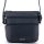 Rialto olasz sötétkék női bőr oldaltáska, crossbody 18 x 18 x 4,5 cm