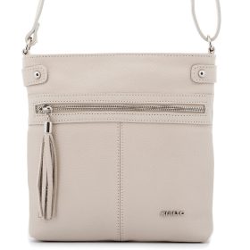 Rialto fekete női bőr válltáska, levehető pántos 26 x 19 x 9 cm