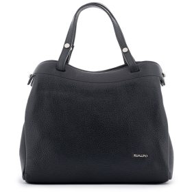 Rialto bézs női bőr kézitáska, levehető vállpánttal 30x25x12 cm