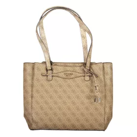 Guess jeans női táska, bézs 30 x 27 x 12 cm
