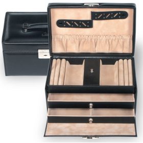 Sacher: Eva, fekete ékszertartó, ékszerdoboz