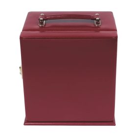   Windrose Merino piros nagyméretű ékszertartó, ékszerdoboz