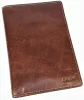 Giudi barna bőr útlevél tartó, irattartó 17 x 11,5 cm