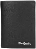 Pierre Cardin férfi fekete bőr pénztárca 13 × 10 cm