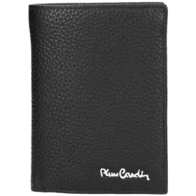 Pierre Cardin férfi fekete bőr pénztárca 13 × 10 cm