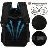 Peterson Ptn 24421-5074 több funkciós fekete hátitáska, utazótáska 45 X 30 X 25 Cm