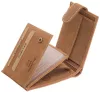 GreenDeed férfi pénztárca valódi vadász bőr RFID védelemmel 12 x 9,5 cm