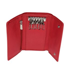 La Scala piros bőr kulcstartó 12,5 × 7,5 cm