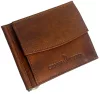GreenDeed konyak bőr dollártárca 11 × 9 cm