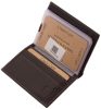 GreenDeed valódi bőr kártyatartó, RFID védelemmel 9,8 × 7,8 cm