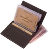 GreenDeed valódi bőr kártyatartó, RFID védelemmel 9,8 × 7,8 cm