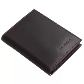 LA SCALA fekete bőr kártyatartó 10,5 x 8,5 cm