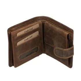   GreenDeed átfogópántos, horgász férfi pénztárca harcsa mintával