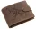 GreenDeed férfi bőr pénztárca vadászgép mintával 12 × 9,2 cm