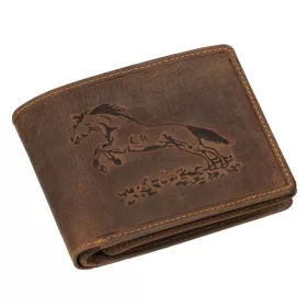 GreenDeed lovas bőr pénztárca