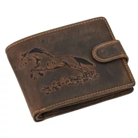 GreenDeed lovas bőr pénztárca 