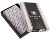 La Scala Luxury fekete színű, női, bőr nagyméretű pénztárca 18,2 x 10 cm