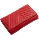 La Scala Luxury piros színű, női, bőr nagyméretű pénztárca 18,2 x 10 cm