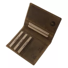   GreenDeed horgász bőr pénztárca, irattartó ponty mintával