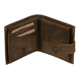   GreenDeed horgász bőr pénztárca ponty nyomattal, RFID védelemmel