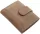 La Scala világosbarna bőr kártyatartó átkapcsolóval 8 x 10 cm