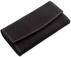 La Scala Luxury valódi bőr fekete brifkó pénztárca 18,5 x 9,8 cm