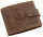 GreenDeed férfi bivalybőr pénztárca Bak csillagjegy mintával 12 × 9,2 cm