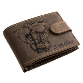   GreenDeed férfi pénztárca bokszkesztyű mintával 12 × 9,2 cm