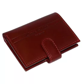   Corvo Bianco Luxury bőr, piros színű kártyatartó 10,3 × 7,5 cm