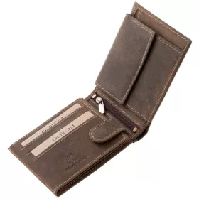   GreenDeed bőr pénztárca tacskó mintával, RFID védelemmel 12 × 9,2 cm