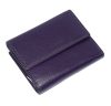 La Scala lila színű, női, bőr pénztárca 12 x 10 cm