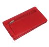 La Scala piros színű, női, bőr nagyméretű pénztárca 17 x 10 cm