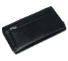 La Scala fekete színű, női, bőr nagyméretű pénztárca 19,5 x 10,5 cm