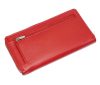 La Scala piros színű, női, bőr nagyméretű pénztárca 19,5 x 10,5 cm