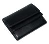 La Scala fekete színű, női, bőr pénztárca 13 x 10 cm