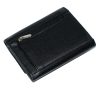La Scala fekete színű, női, bőr pénztárca 13 x 10 cm