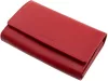 La Scala piros nagyméretű női bőr pénztárca 16 x 9 cm