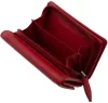 La Scala piros női bőr pénztárca 13 × 9 cm