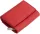 La Scala piros női bőr pénztárca 13,3 × 9,5 cm