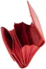 La Scala piros női bőr pénztárca 13,3 × 9,5 cm