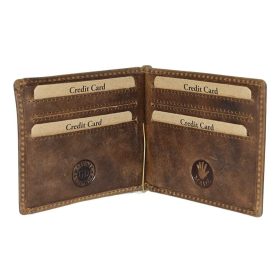 GreenDeed bőr dollártárca, RFID védelemmel