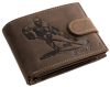 GreenDeed férfi pénztárca jégkorongos mintával 12 × 9,2 cm