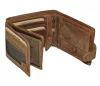 GreenDeed bőr pénztárca Lada VFTS lenyomattal, RFID, 12 × 9,3 cm