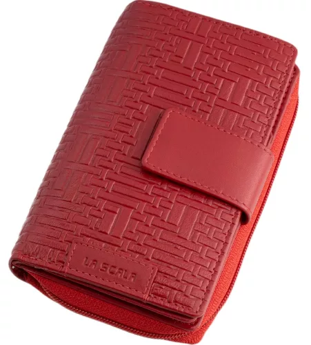 Női pénztárca valódi bőrből La Scala Luxury  bőr pénztárca  16 x 9 cm